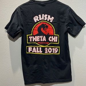 Men’s Comfort Colors Theta Chi 2019 Rush T Shirt Size Small